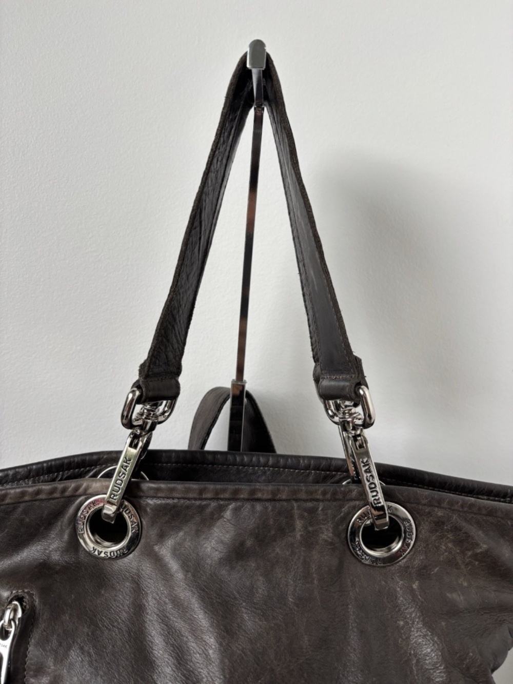 Rudsak Handbag / Crossbody Dark Brown Leather Authentic❤️ - Picture 4 of 13